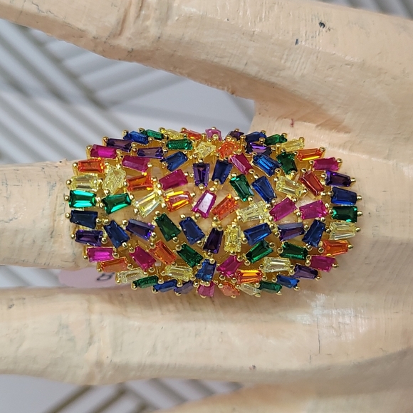 Ring size8 sterling - Picture 3 of 4